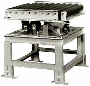 roller conveyor manual turntable pic